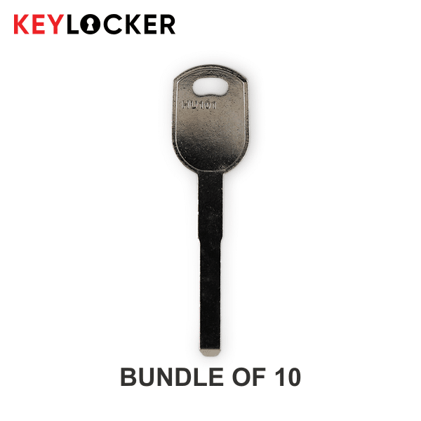 HU101 | Metal Key | 10 x Ford / Jaguar / Land Rover / Lincoln / Volvo | Keylocker