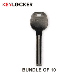 LXP90/KK10 | Metal Key | 10 x Hyundai / Kia / Lexus / Scion / Subaru / Toyota | Keylocker