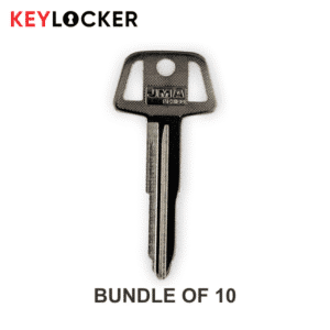 MIT3 | Metal Key | 10 x Mitsubishi | Keylocker
