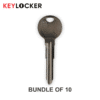 MZ27 | Metal Key | 10 x Mazda | Keylocker