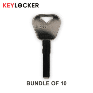 SIP22 | Metal Key | 10 x Dodge / Ferrari / Fiat / Jeep / Maserati | Keylocker