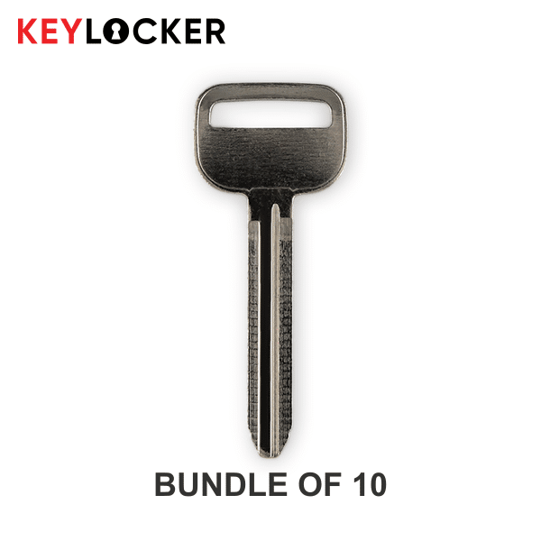 TR47 | Metal Key | 10 x Pontiac / Toyota | Keylocker