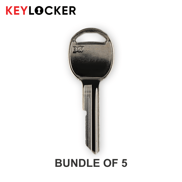 B47 GM  | 1 Pcs Of Metal Key | Blade B47 | KeyLocker