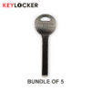 KK12 | Metal Key | 5 x Chevrolet / Saturn | Keylocker