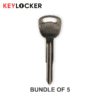 KK4 | Metal Key | 5 x Kia | Keylocker