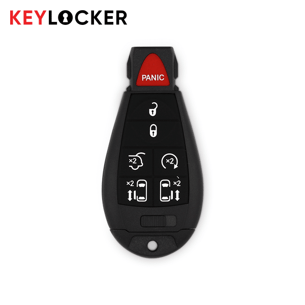 2008-2016 Chrysler Dodge / 7 Button Fobik PEPS / IYZ-C01C / M3N5WY783X / KeyLocker