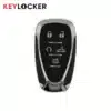 2016 - 2020 Chevrolet Camaro  | 1 Pcs Of 6 Buttons Smart Key | Chip ID46 Blade HU100 | KeyLocker