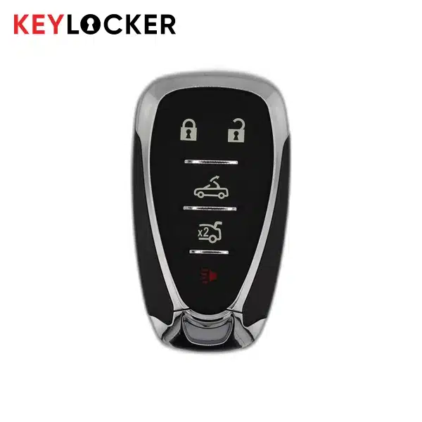 2016-2021 Chevrolet Camaro  | 1 Pcs Of 5 Buttons Smart Key | Chip ID46 Blade HU100 | KeyLocker